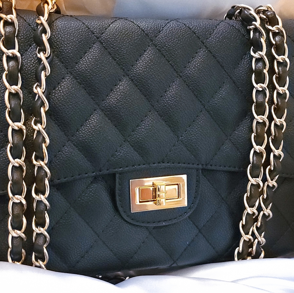 Isabelle Quilted Medium Handbag - Picture 5 of 7